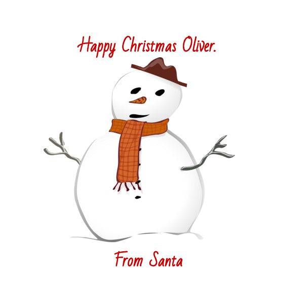 Christmas Stickers - Personalized Gift Labels