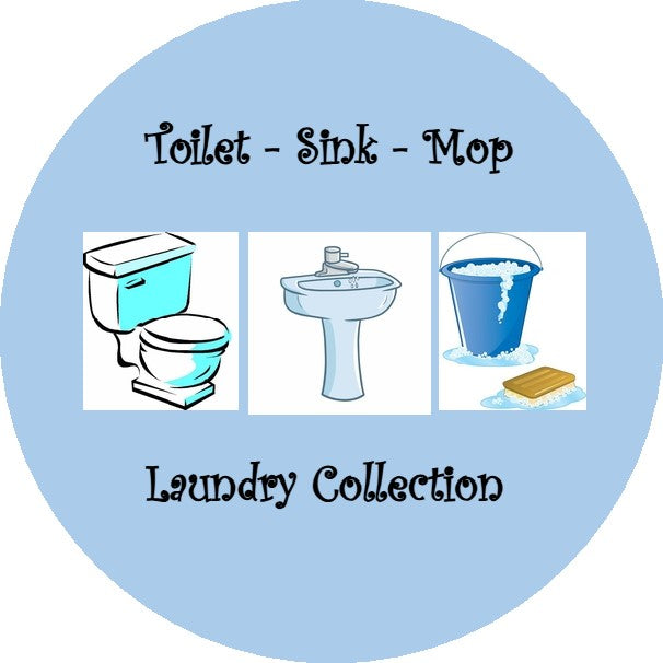 Bottle Labels for Cleaning, Laundry