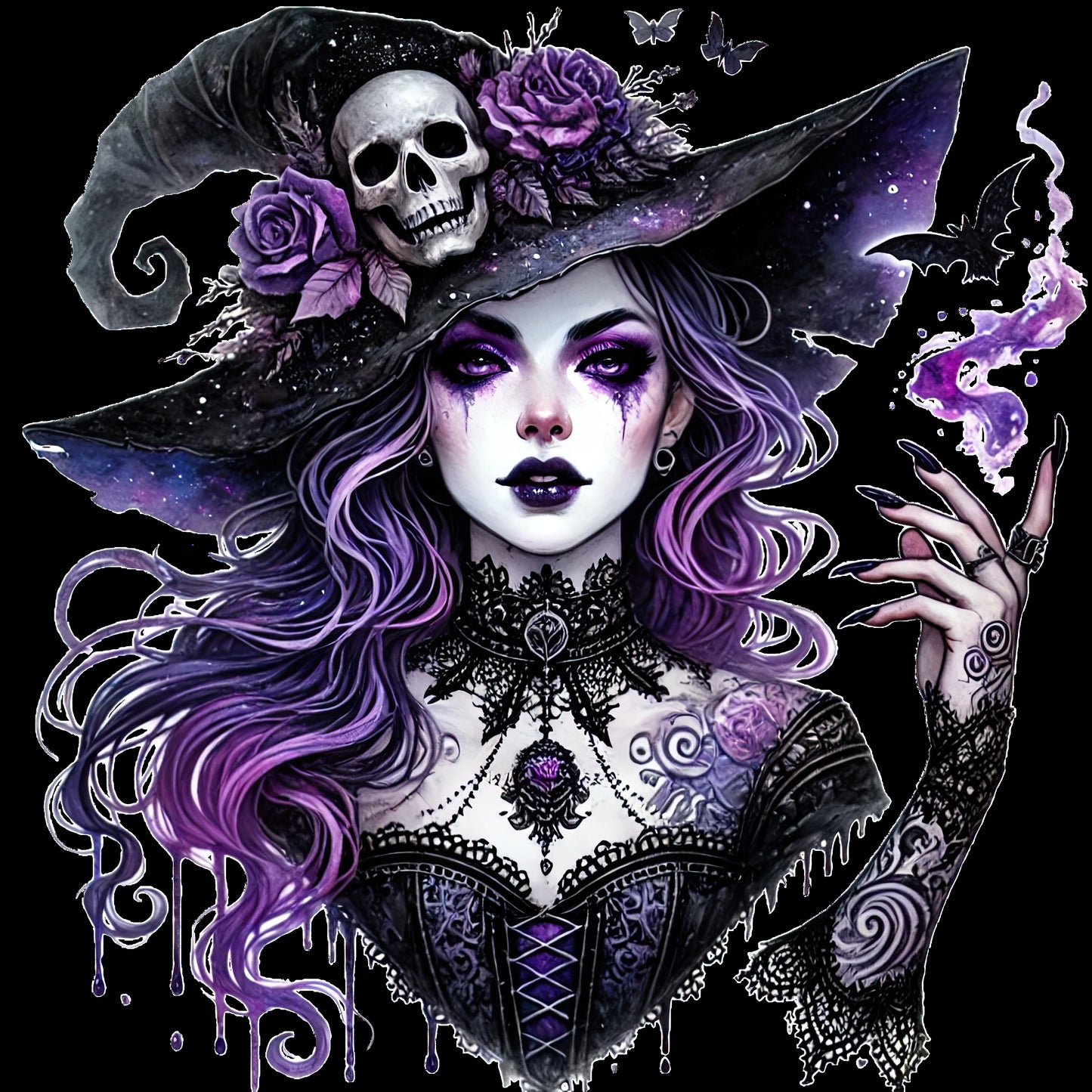 Halloween Stickers, Ghouls, Witches, Pumpkins