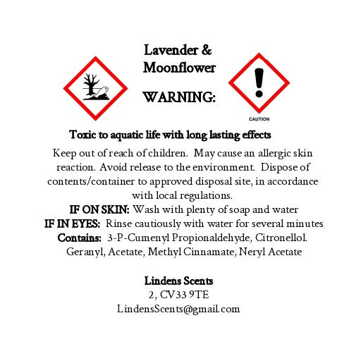 CLP Labels for Wax Melts