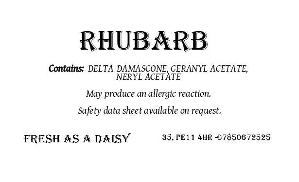 UK Compliant Safety Labels, CLP Labels for Wax Melts