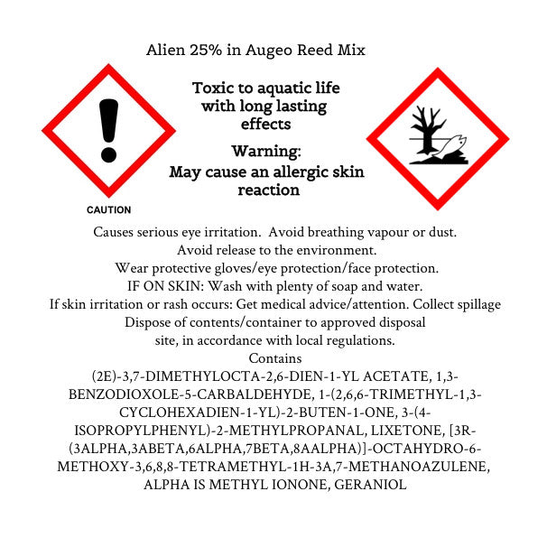 CLP Labels for Reed Diffusers