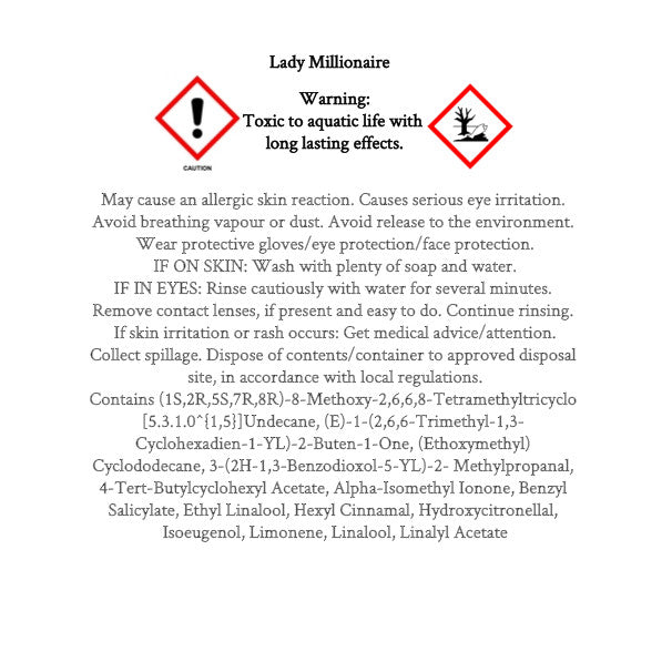 CLP Labels for Reed Diffusers